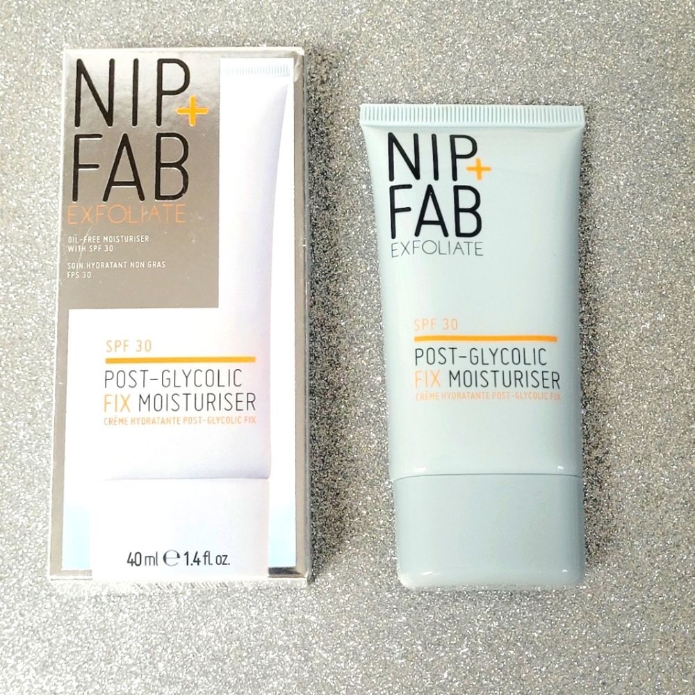 Nip + Fab Post Glycolic Fix Oil Free Moisturizer Face SPF 30 New Sealed Tube